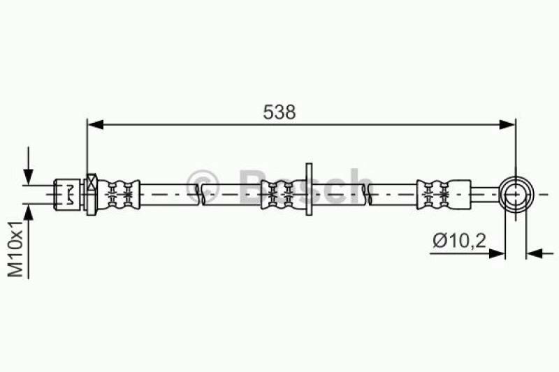 BOSCH Bremsschlauch