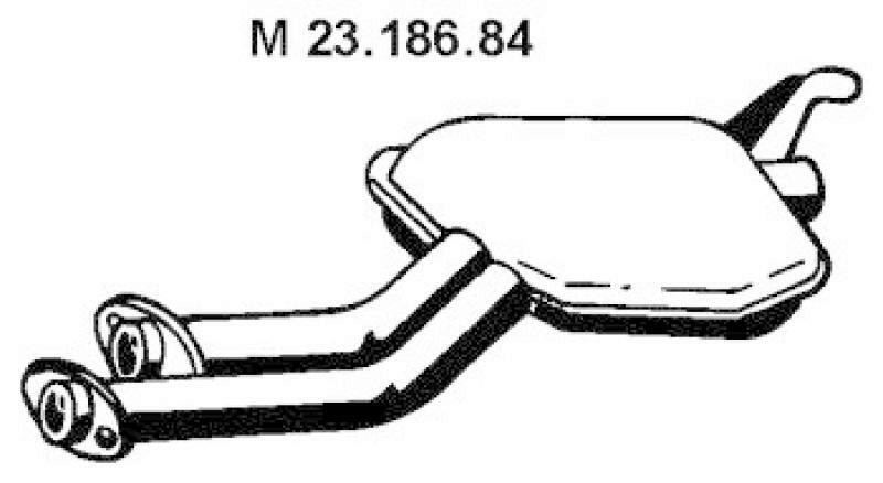 EBERSPÄCHER Mittelschalldämpfer