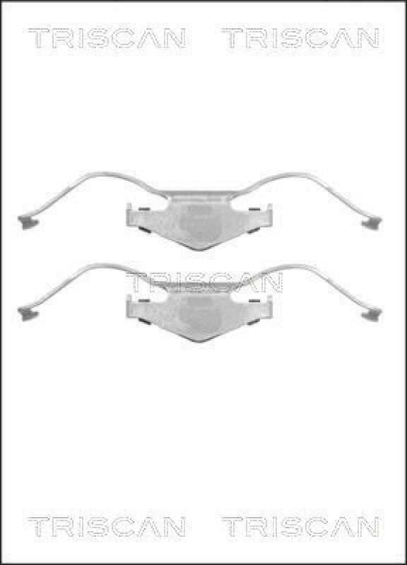 TRISCAN Accessory Kit, disc brake pad
