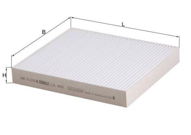 MAHLE Filter, Innenraumluft LA 460