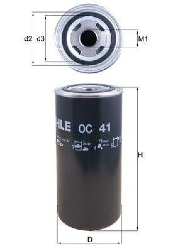 MAHLE Oil Filter
