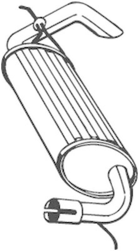 BOSAL Endschalld&auml;mpfer 211-395