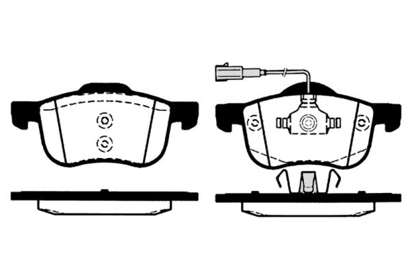 RAICAM Brake Pad Set, disc brake