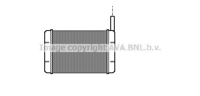 AVA QUALITY COOLING Wärmetauscher, Innenraumheizung