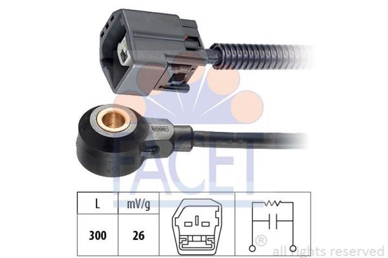 FACET Klopfsensor Made in Italy - OE Equivalent