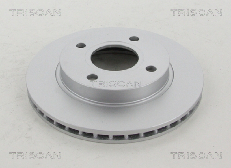 2x TRISCAN Brake Disc COATED