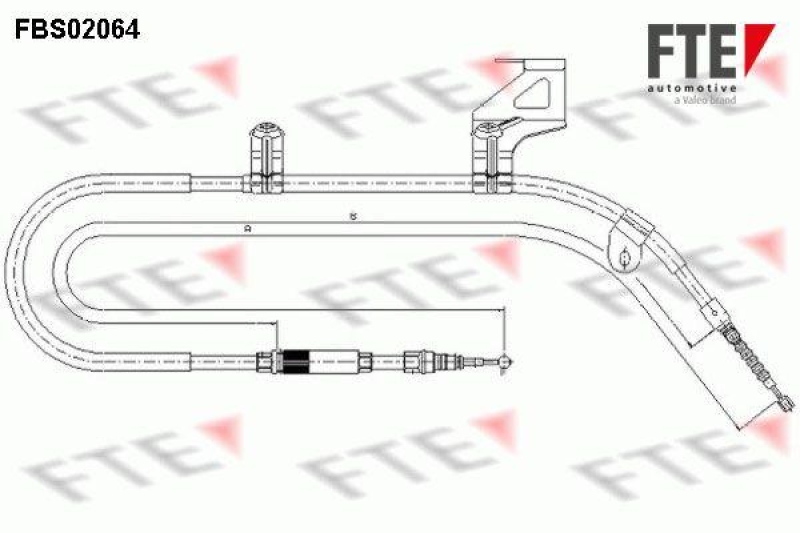 FTE Seilzug, Feststellbremse FBS02064