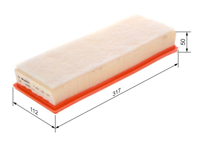 BOSCH Luftfilter 1 457 433 160