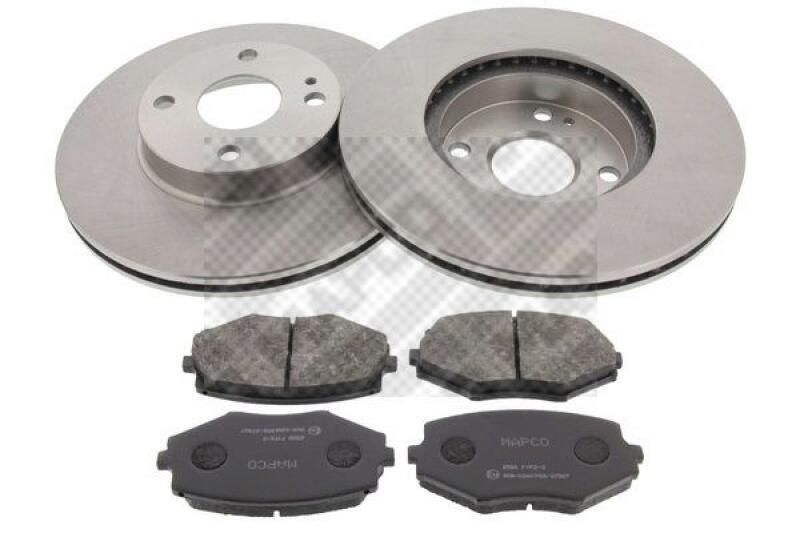 MAPCO Brake Set, disc brakes