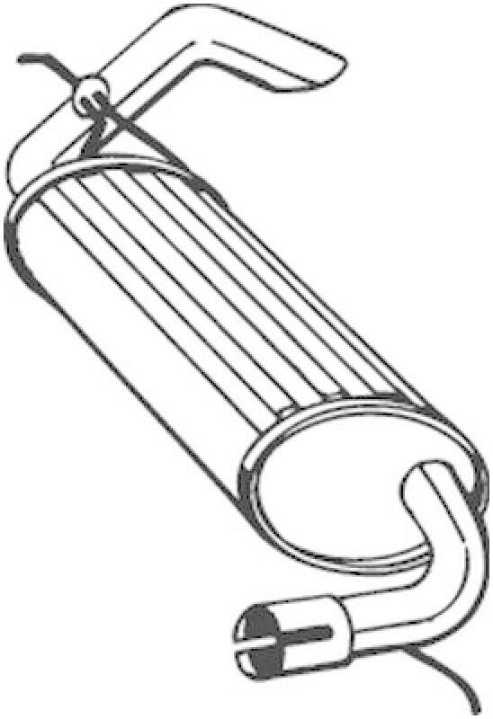 BOSAL Endschalld&auml;mpfer 211-403