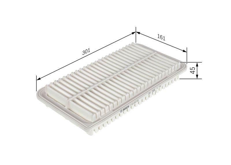 BOSCH Luftfilter F 026 400 506