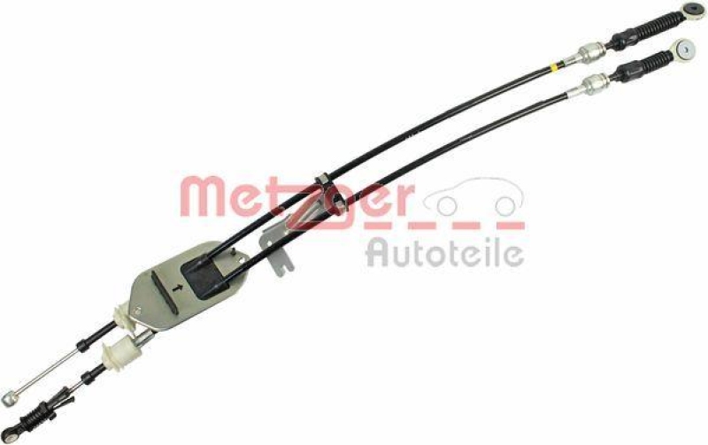 METZGER Cable Pull, manual transmission OE-part