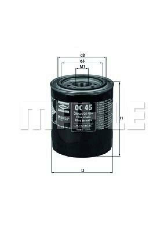 MAHLE ORIGINAL Oil Filter