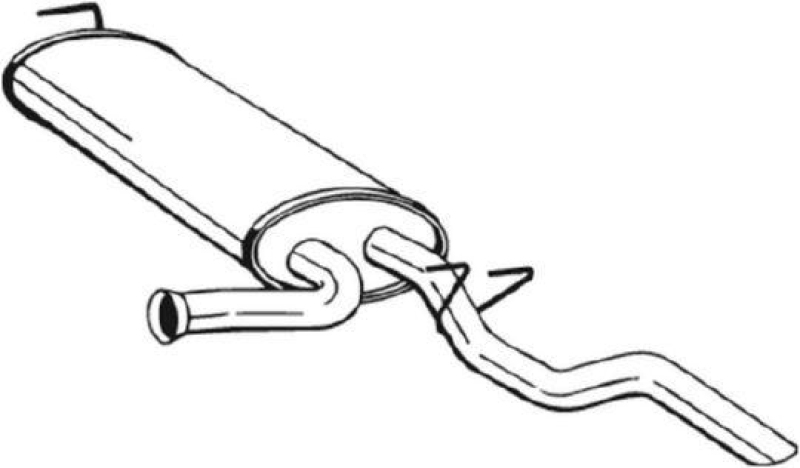 BOSAL Endschalld&auml;mpfer 279-911