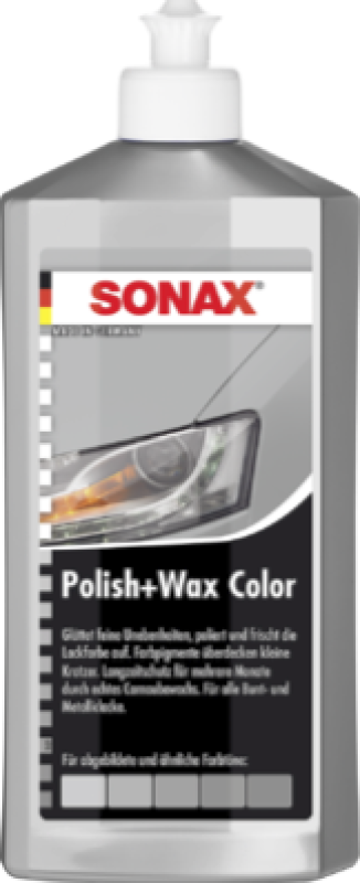 SONAX Polish & Wax Color silber/grau
