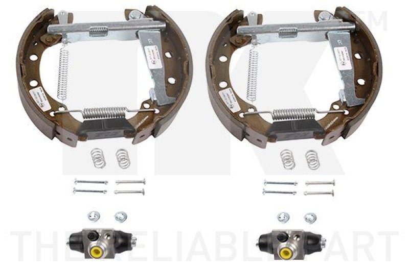 Brake Set, drum brakes