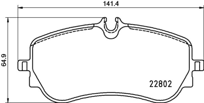 BREMBO Brake Pad Set, disc brake PRIME LINE