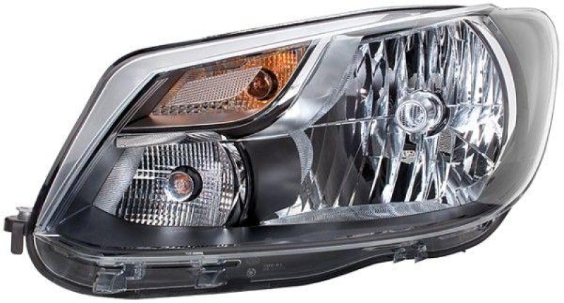 1x Hella Hauptscheinwerfer H4 Links passend für VW Caddy 3 BJ bis 05/201...
