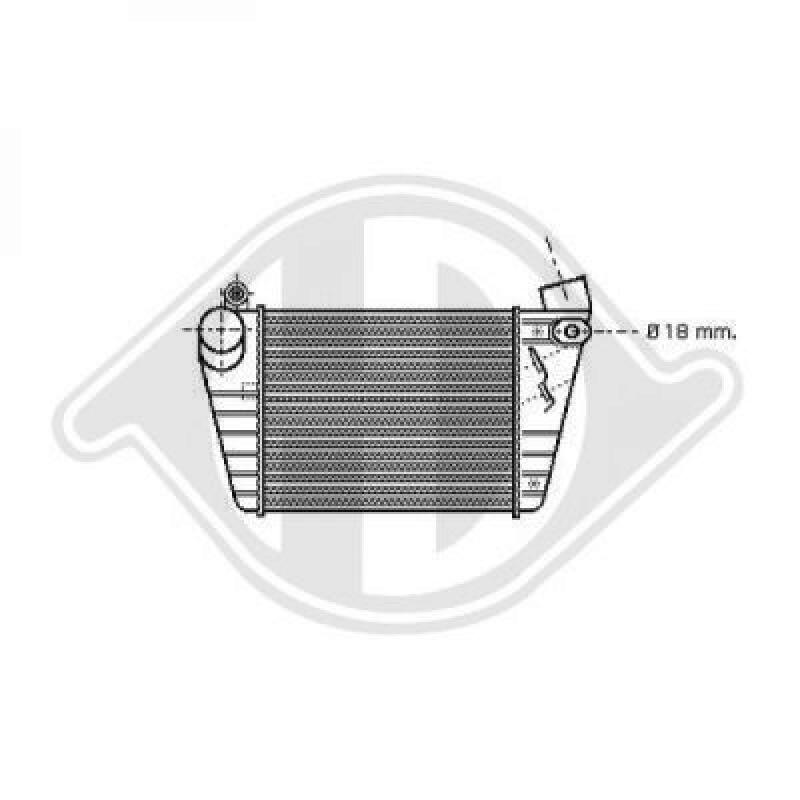 DIEDERICHS Intercooler, charger DIEDERICHS Climate