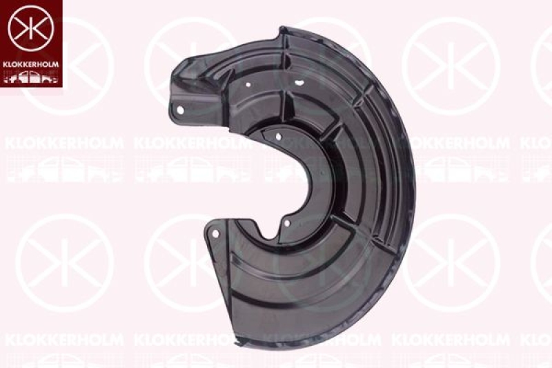 KLOKKERHOLM Splash Panel, brake disc