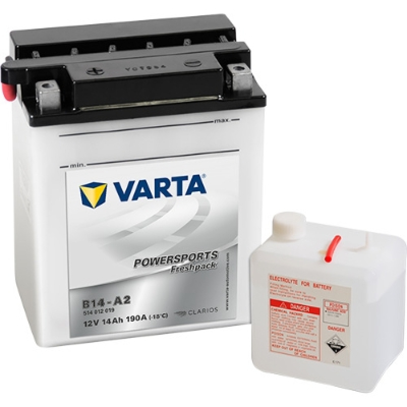 VARTA Starterbatterie POWERSPORTS Freshpack 14Ah 190A