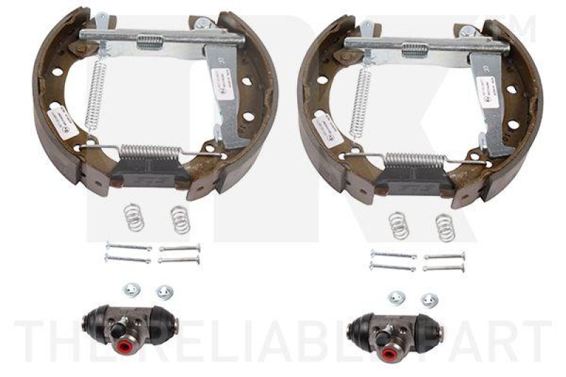 Brake Set, drum brakes