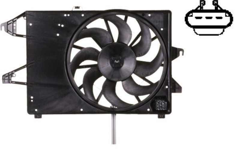MAHLE Fan, engine cooling BEHR
