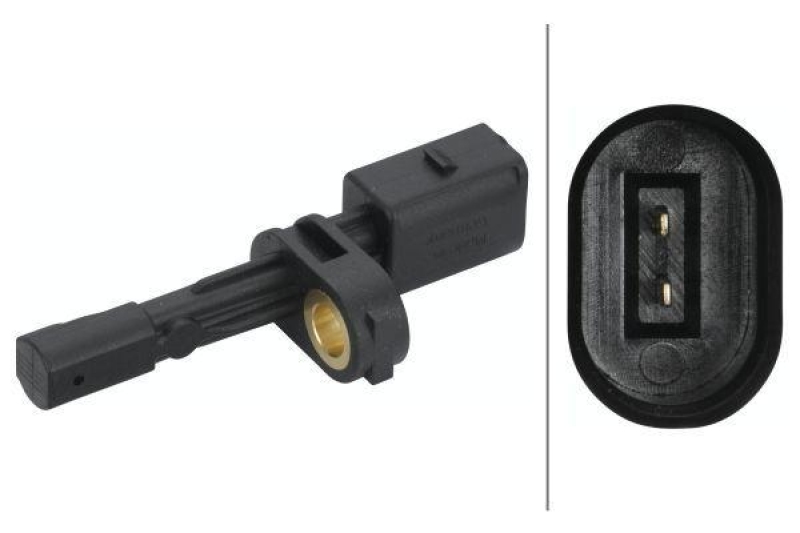 HELLA Sensor, Raddrehzahl 6PU 012 039-771