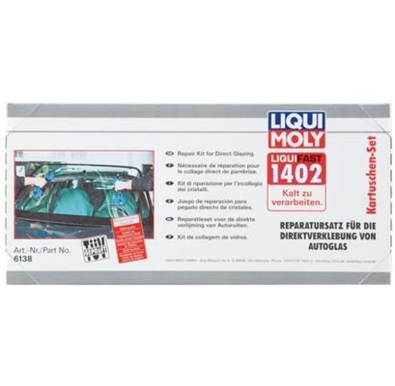 LIQUI MOLY Window Adhesive Liquifast 1402 (Kartuschen-Set)