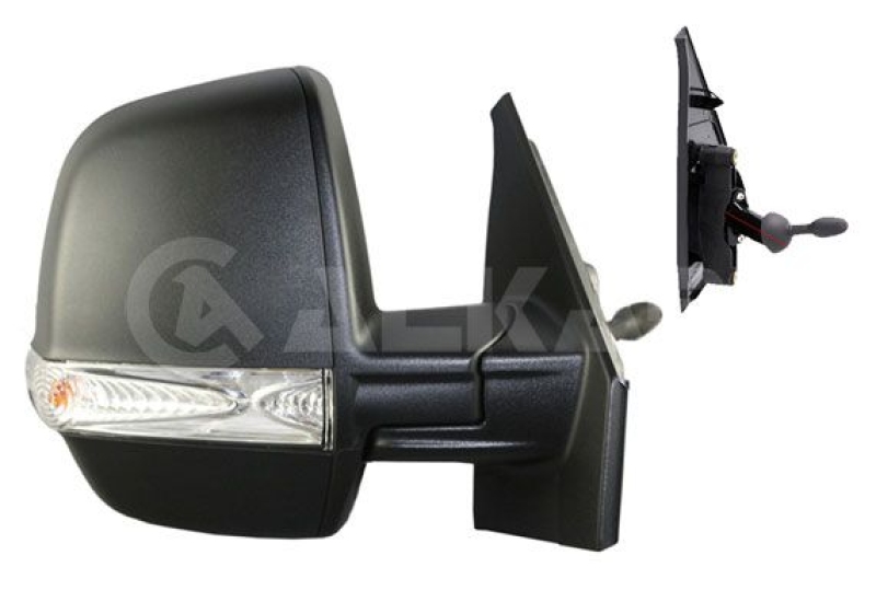 Komplettspiegel Außenspiegel rechts passend für FIAT DOBLO Caja/Chasis 2/2010 9255929