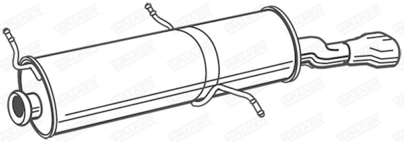 WALKER End Silencer