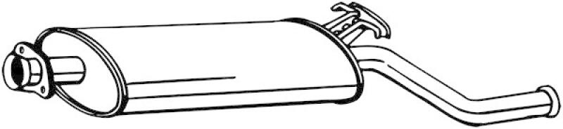 BOSAL Endschalld&auml;mpfer 215-211