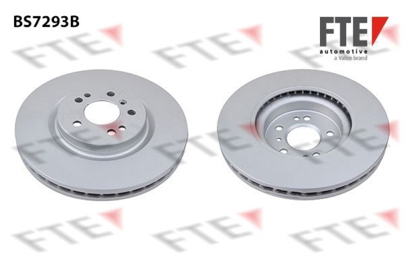 2x FTE Bremsscheibe COATED RANGE 9081026