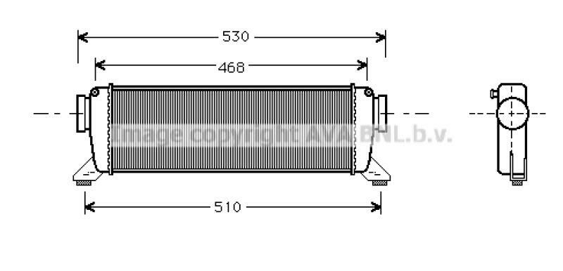 AVA QUALITY COOLING Ladeluftkühler