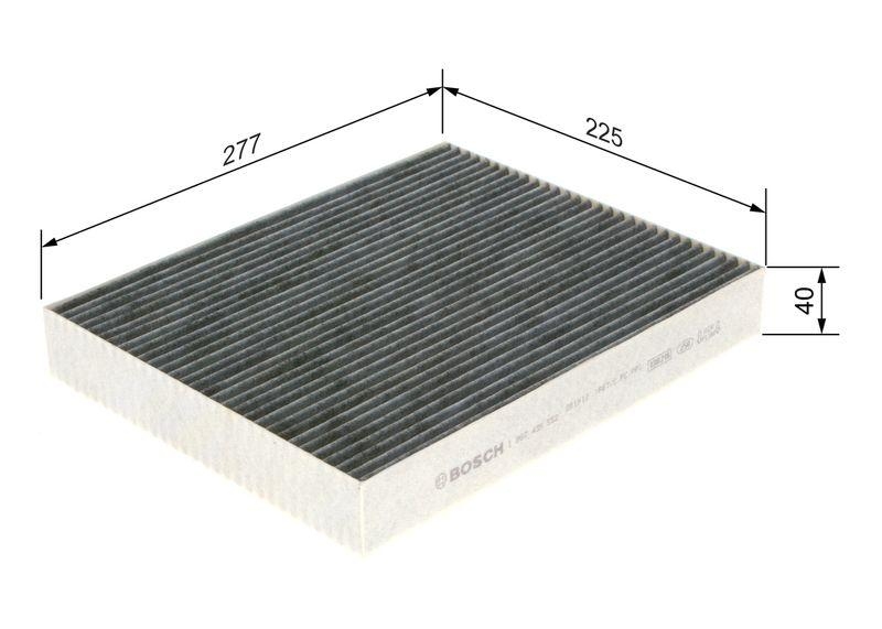 BOSCH Filter, interior air