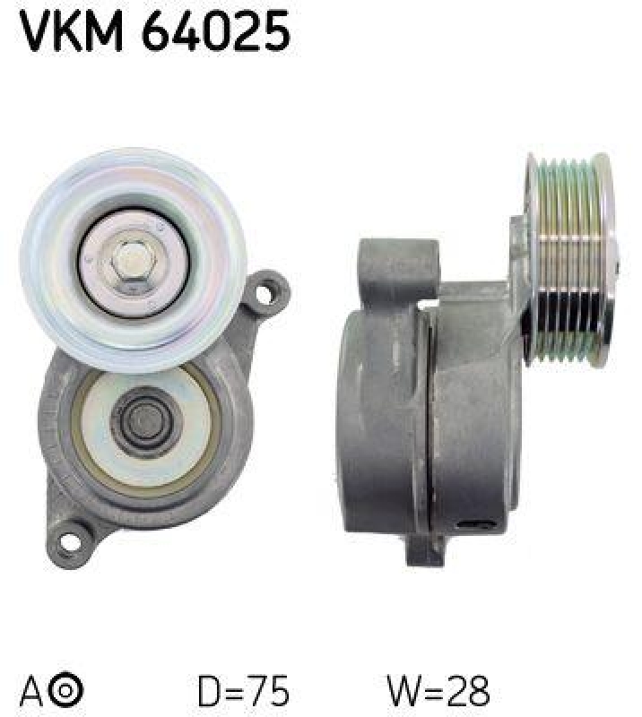 SKF Riemenspanner, Keilrippenriemen
