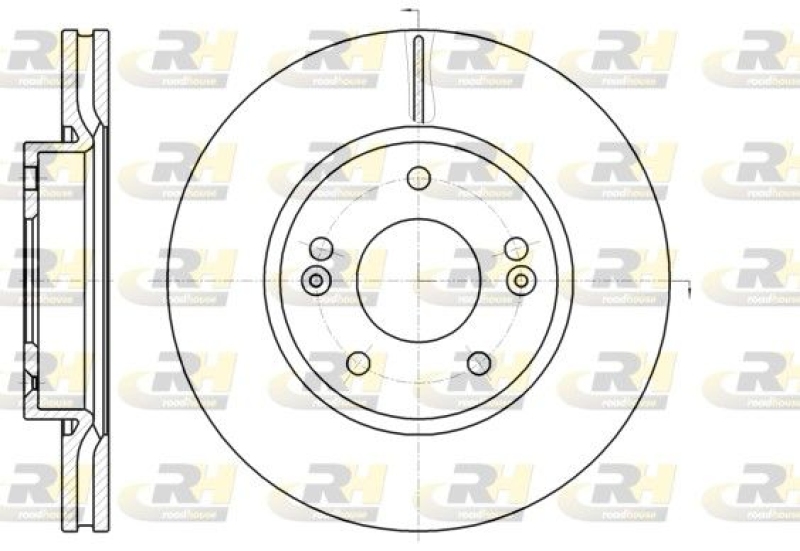 2x ROADHOUSE Bremsscheibe