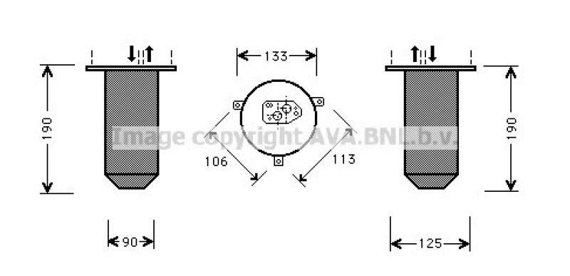 AVA QUALITY COOLING Dryer, air conditioning