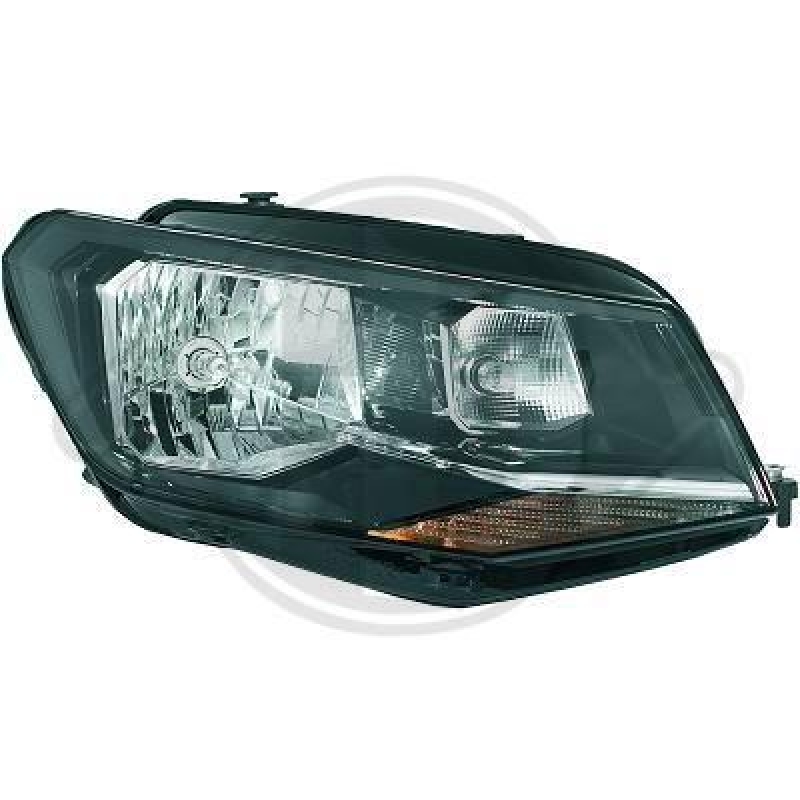 1x Diederichs Hauptscheinwerfer H4 Rechts passend f&uuml;r VW Caddy 4 SAB 2.0 1.4 1.2 2297680