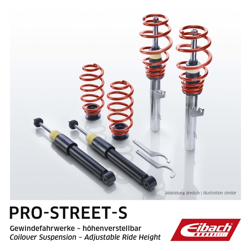 EIBACH Fahrwerkssatz, Federn/Dämpfer Pro-Street-S