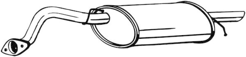 BOSAL Endschalld&auml;mpfer 141-195