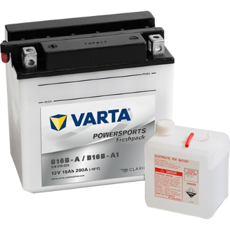 VARTA Starterbatterie POWERSPORTS Freshpack 16Ah 200A