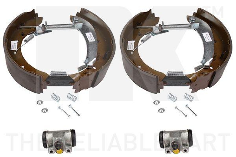 Brake Set, drum brakes