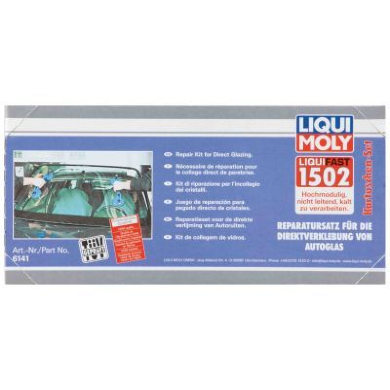 LIQUI MOLY Window Adhesive Liquifast 1502 (Kartuschen-Set)
