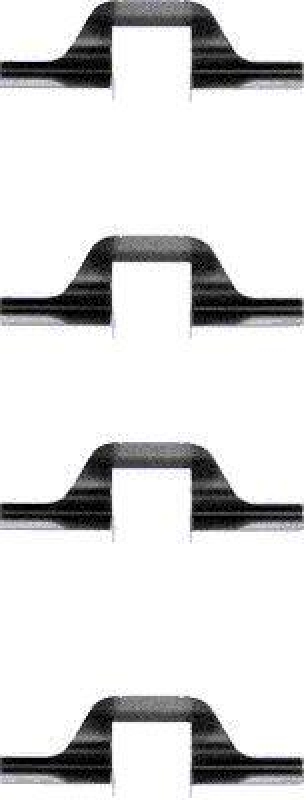 HELLA Zubeh&ouml;rsatz, Scheibenbremsbelag 8DZ 355 202-881