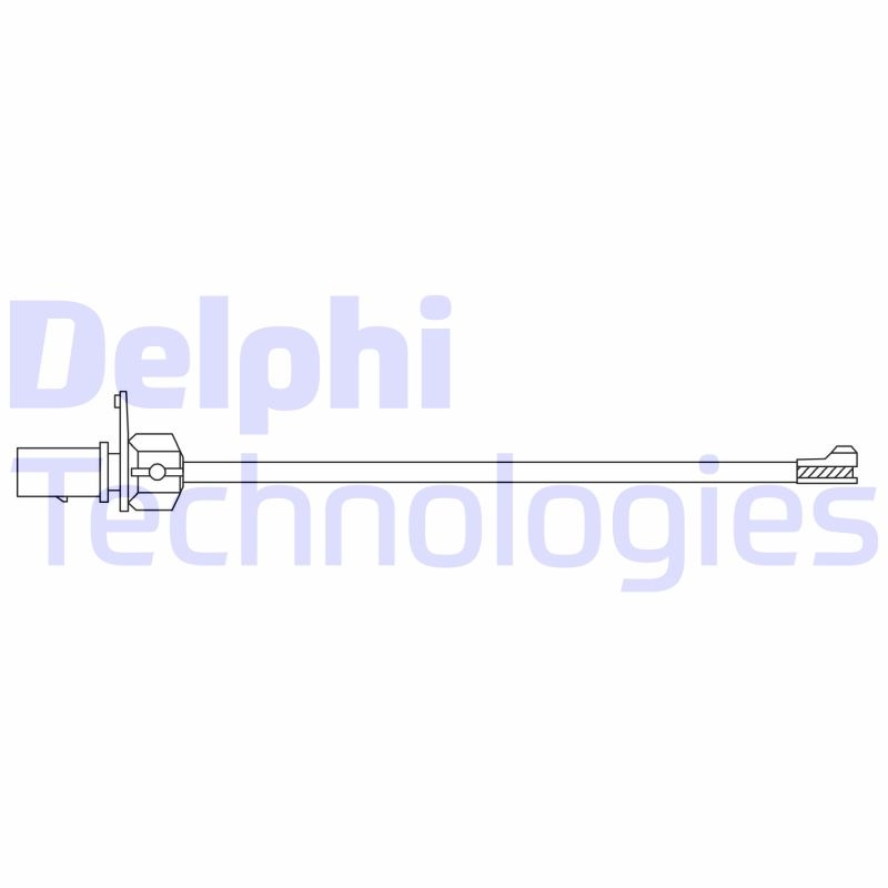 DELPHI Warnkontakt, Bremsbelagverschlei&szlig; LZ0304