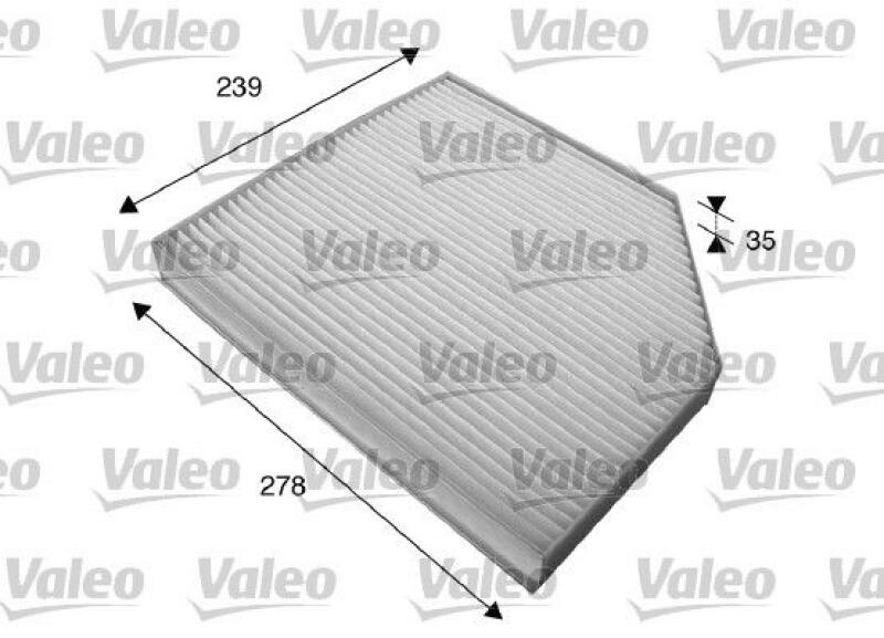 VALEO Filter, interior air VALEO ESSENTIAL