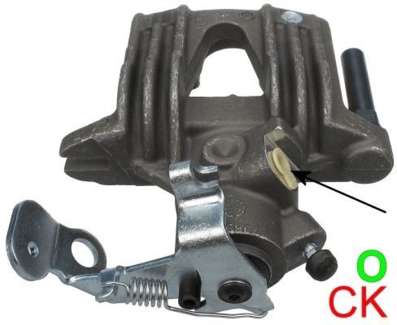 TEXTAR Brake Caliper