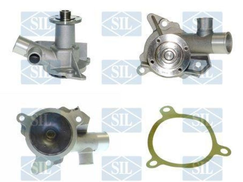 Saleri SIL Wasserpumpe, Motork&uuml;hlung