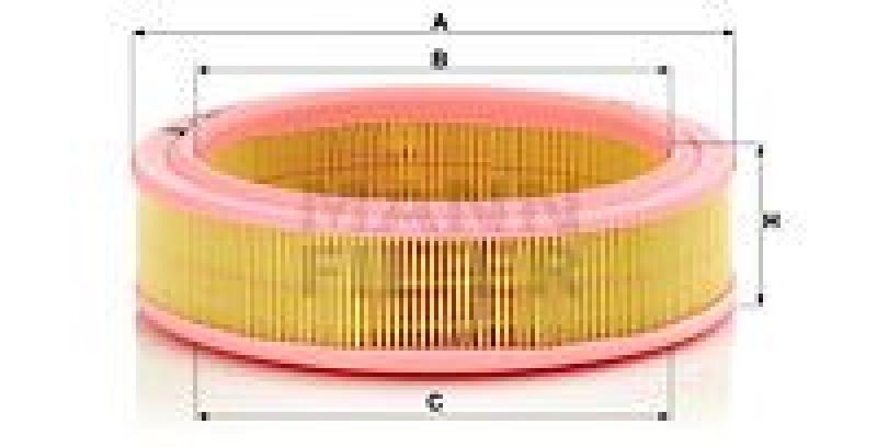 MANN-FILTER Luftfilter